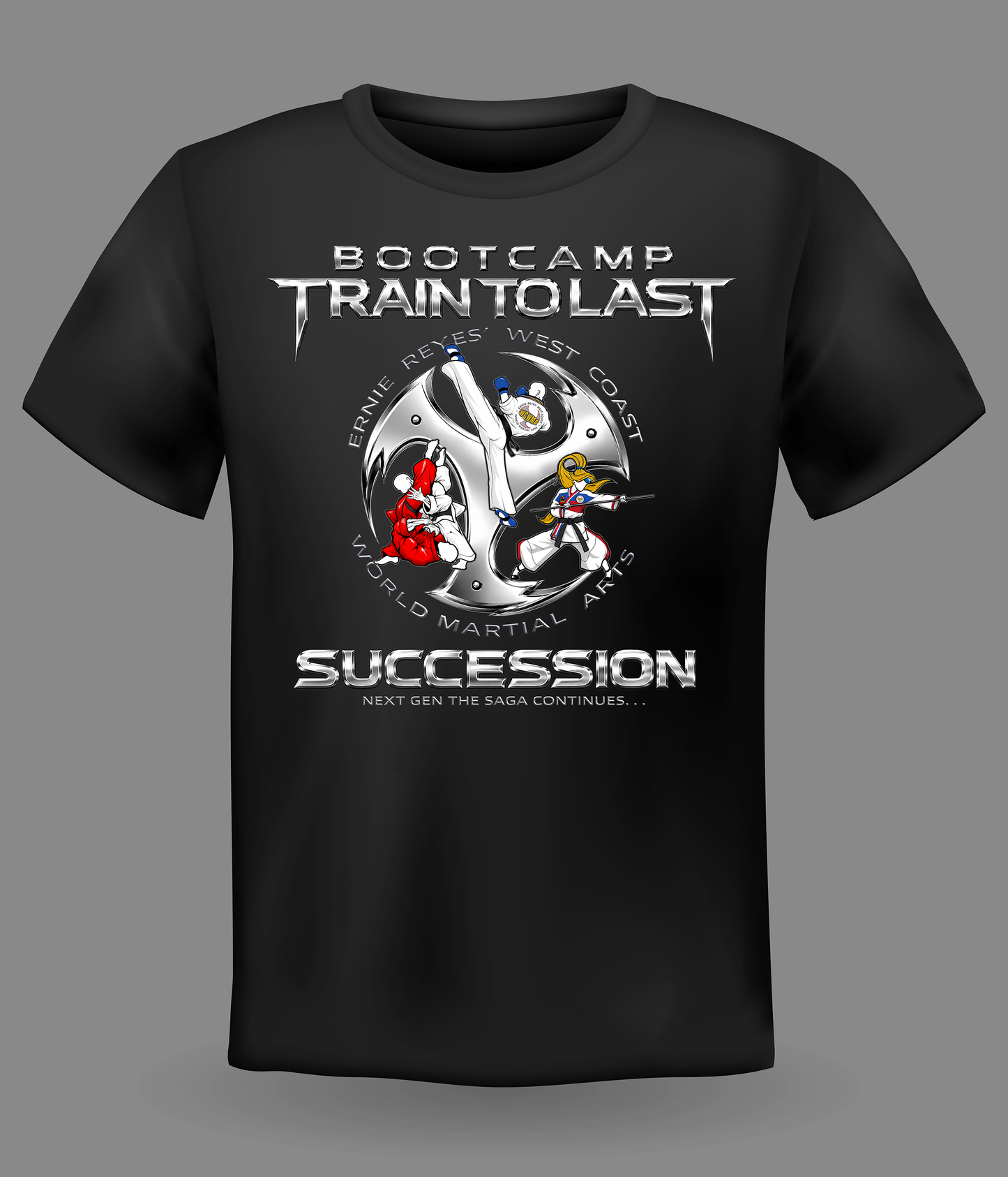 2026 BOOT CAMP "SUCCESSION" T-SHIRT