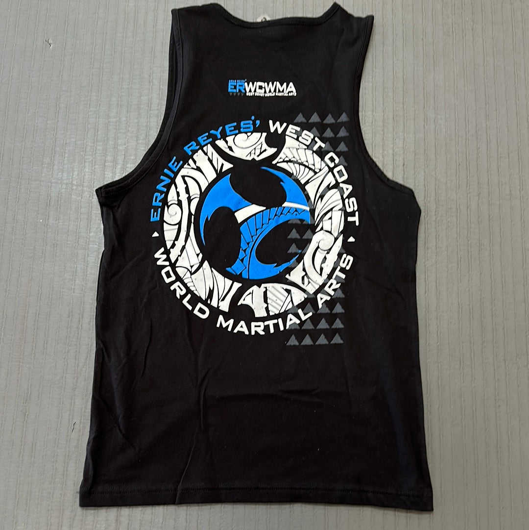 Blue Tribal Tank Top